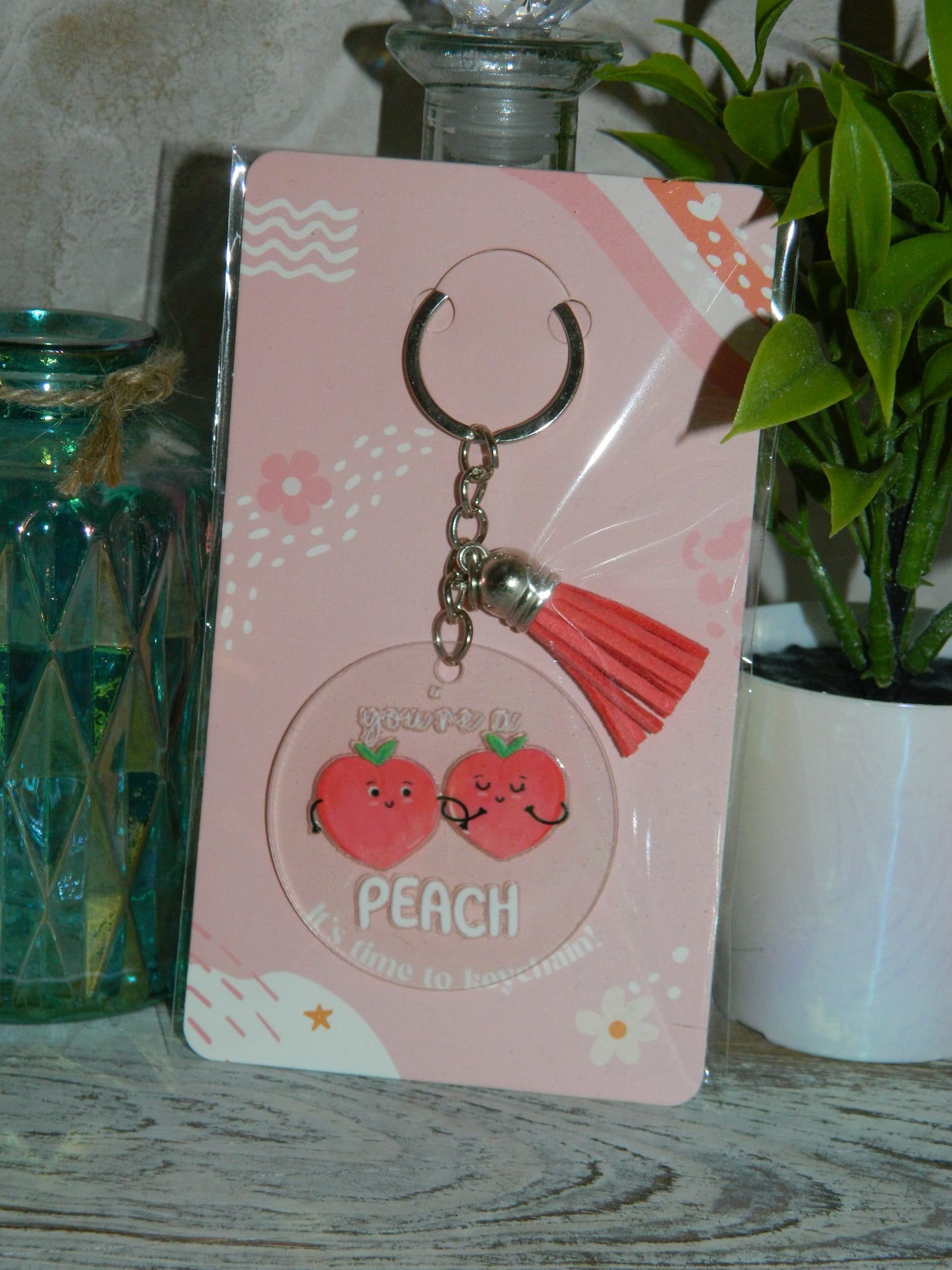 You're A Peach! Keychain 🍑💖