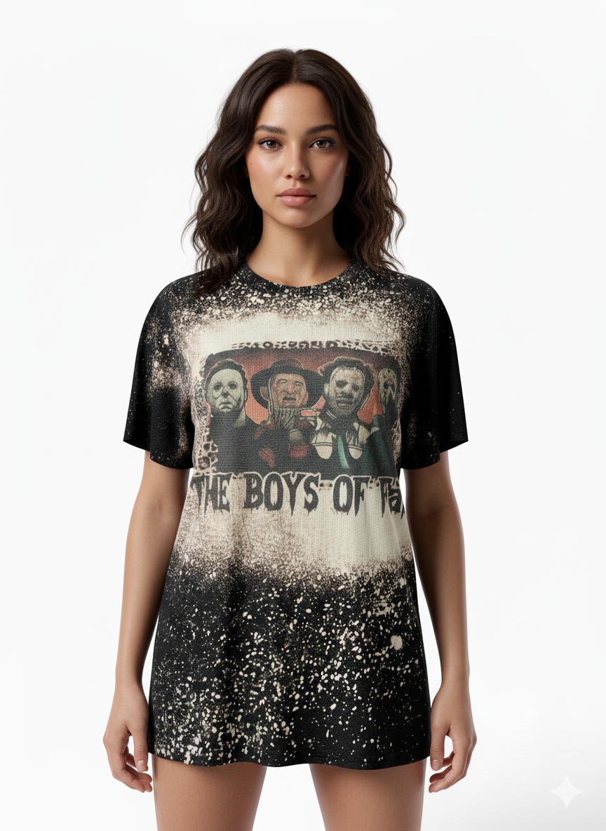 š THE BOYS OF FALL Horror Bleach Tee šŖ