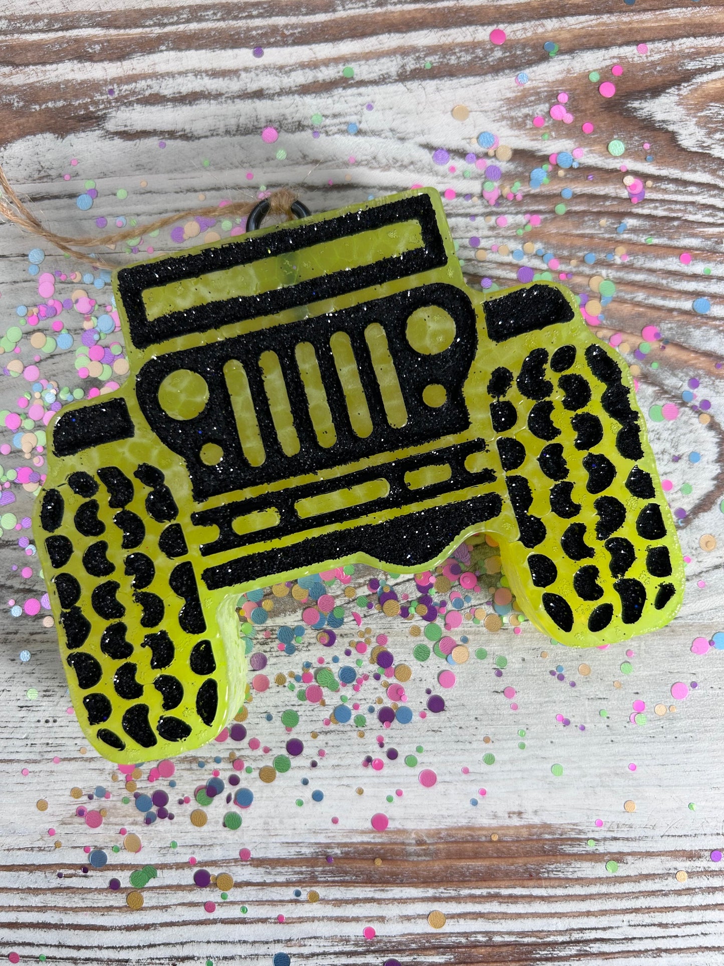 š Bold & Rugged Jeep Car Freshie ā Volcano Capri Scent š