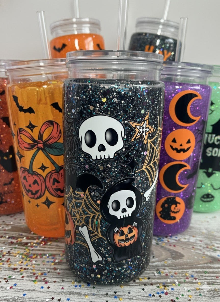 Custom Glitter Tumblers