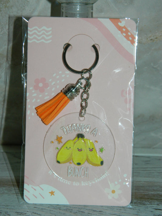 Thanks a Bunch Keychain 🍌💛