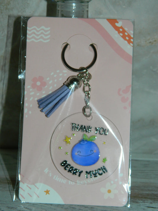 Berry Much Keychain 🫐