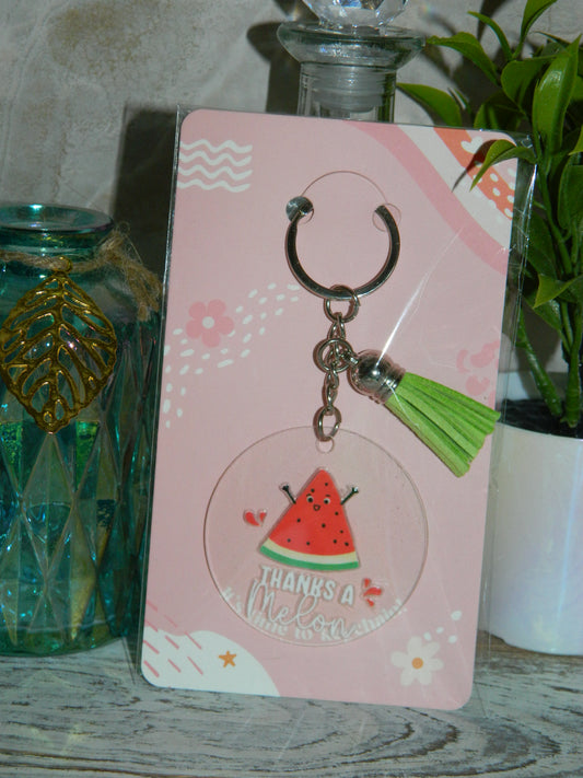 THANKS A MELON Keychain! 🍉🌟