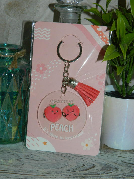 You're A Peach! Keychain 🍑💖