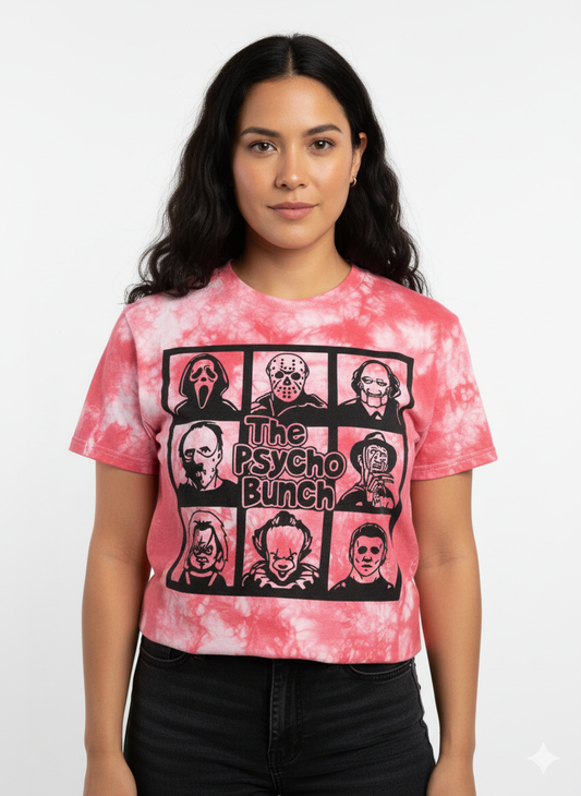 🔪 The Psycho Bunch Tie-Dye Tee 🩸