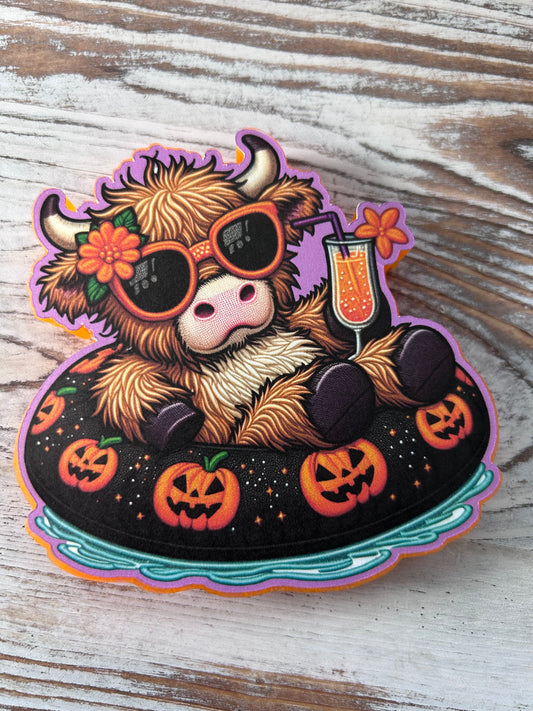 Halloween Highland Cow