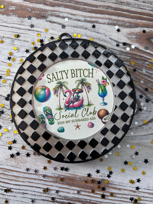 Salty Bitch Social Club Car Freshie