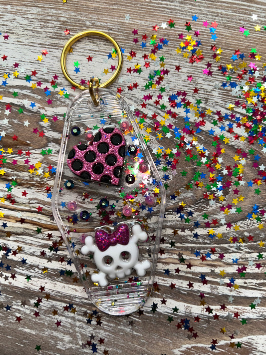 💖✨ Sparkle Skull Keychain – Limited Edition! ✨💀