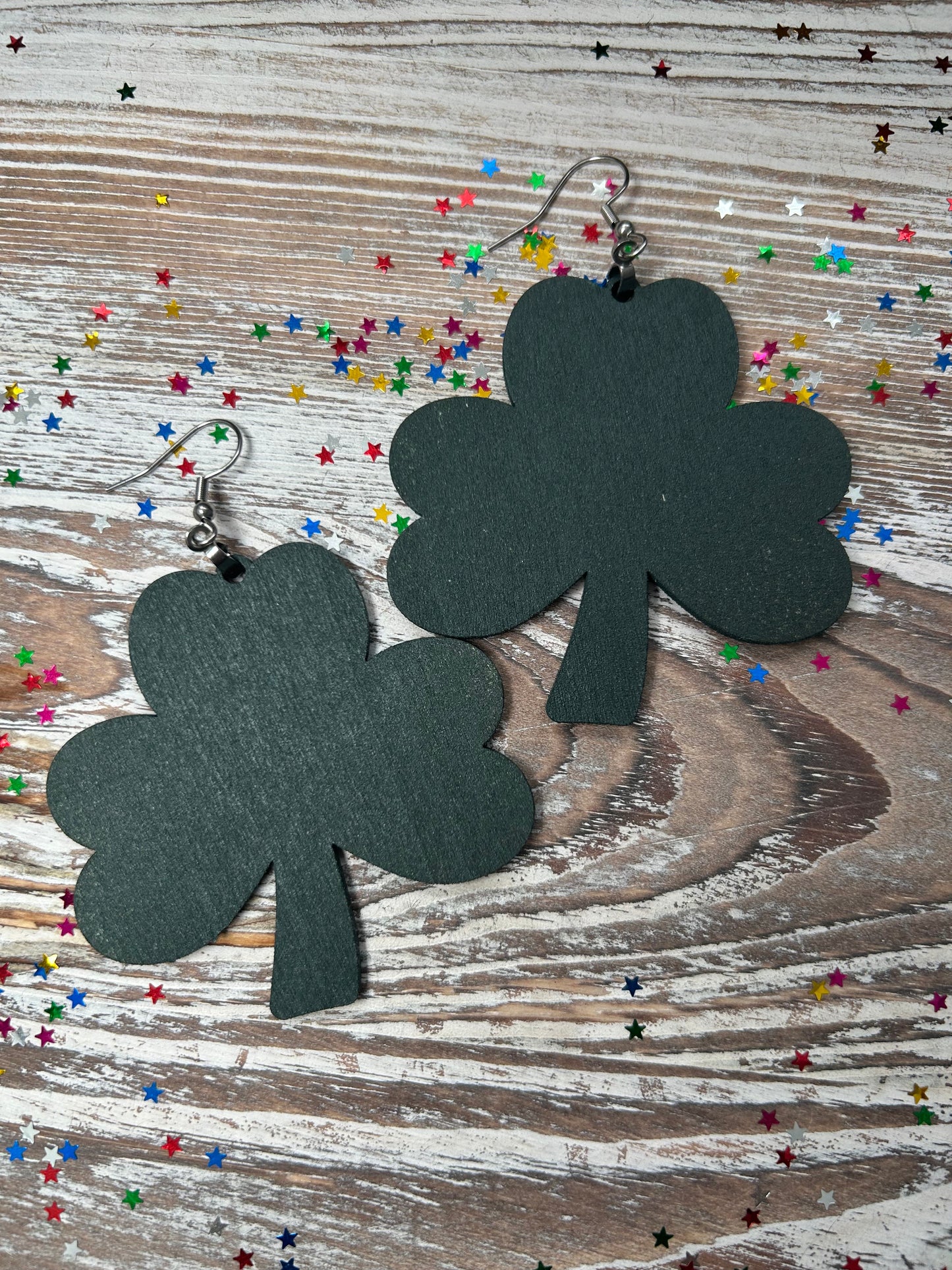 🍀 Shamrock Statement Earrings🍀