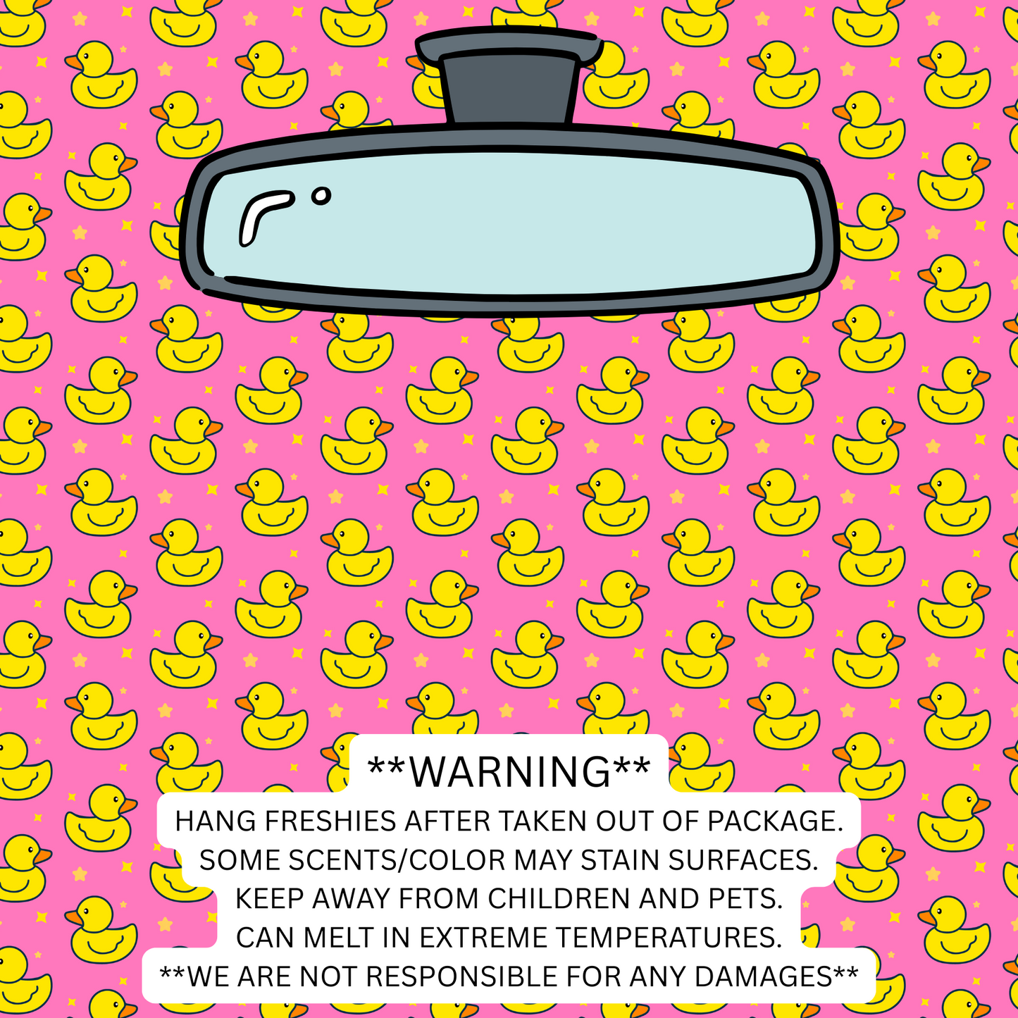 Pink Rubber Duckies