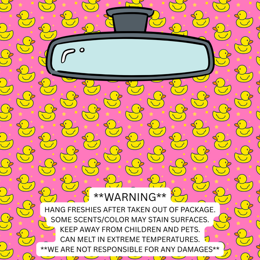Pink Rubber Duckies