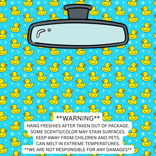 Teal Rubber Duckies