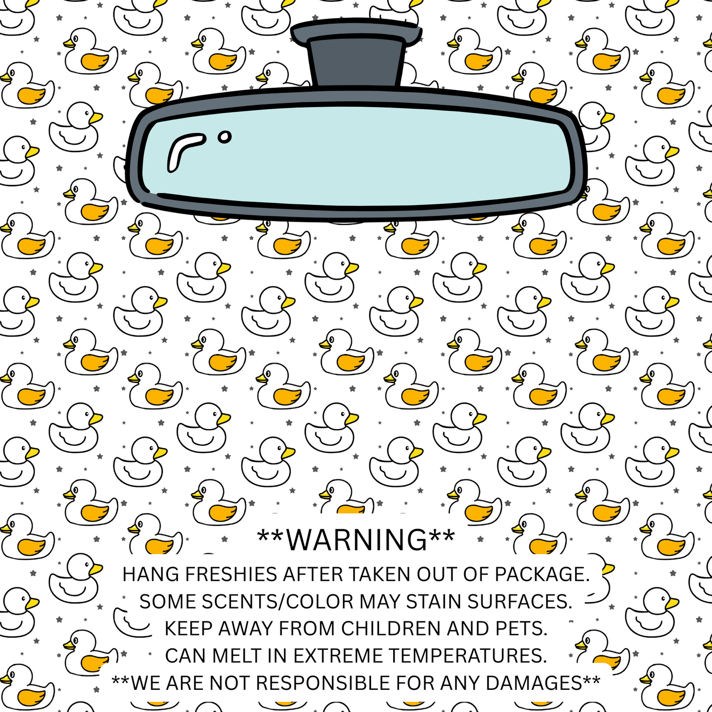 White Rubber Duckies